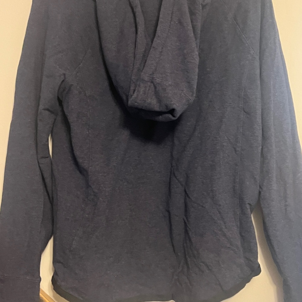 Athleta Dark Blue Hooded Pullover